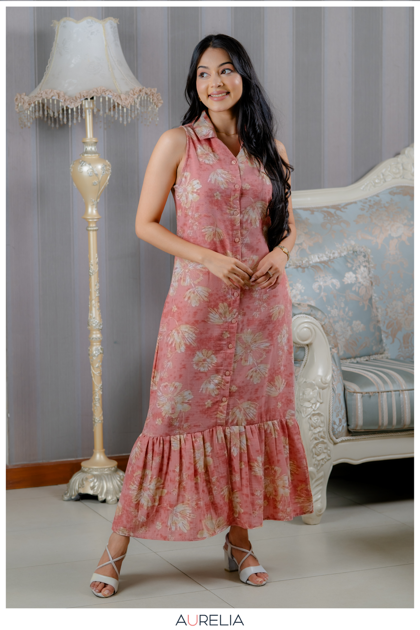 Blush Bloom Maxi